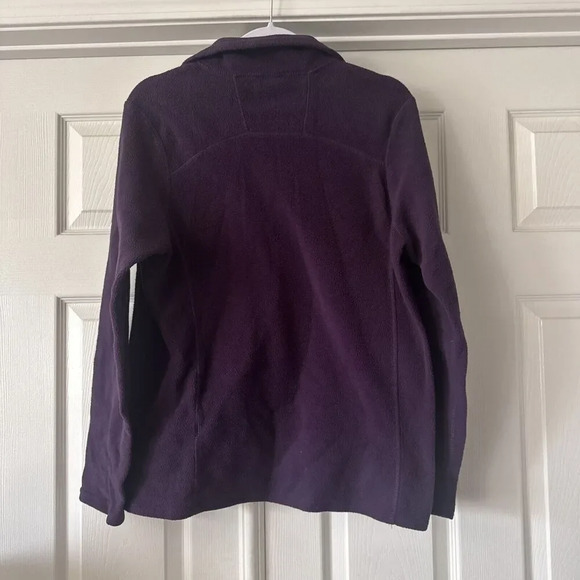 Rio Salado College Purple Fleece Pullover Quarter Zip MV Sport XS - Picture 7 of 11